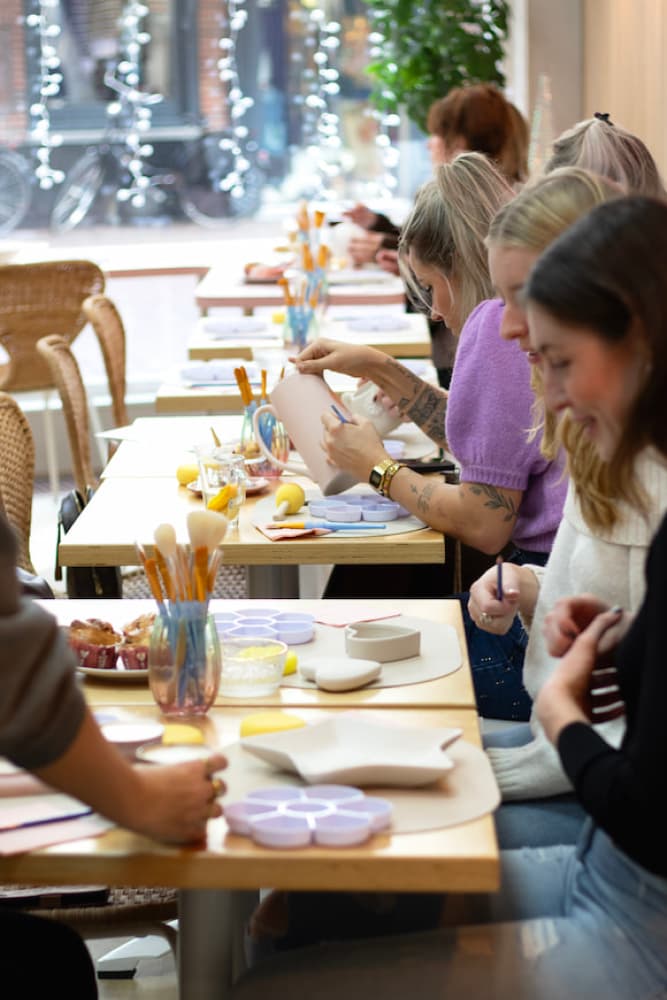 Workshop keramiek schilderen